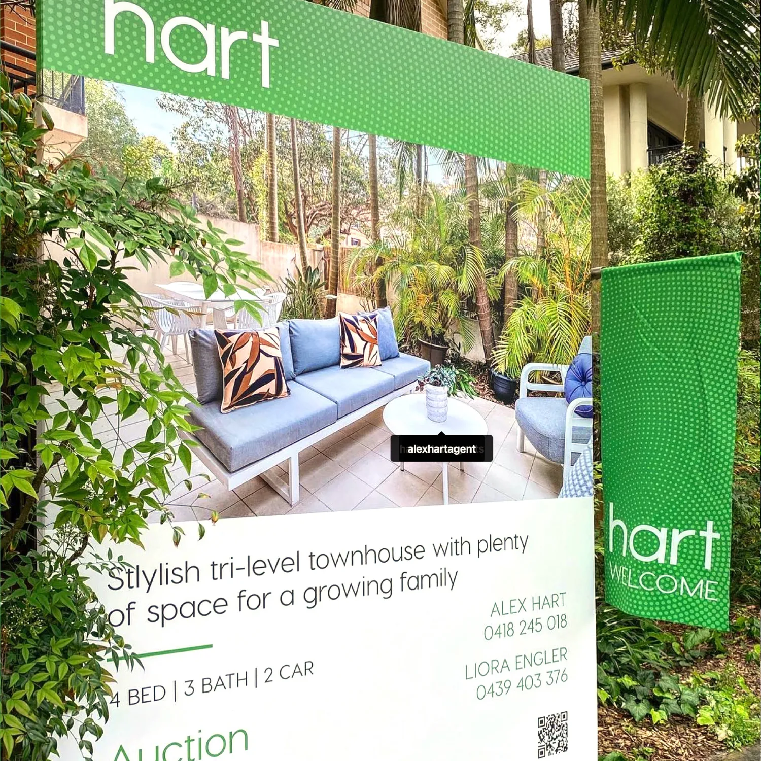 Branding and signboard design for Sydney Real Estate Agency